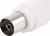 RF FEMALE PLUG FOR ANTENNA WHITE (OEM)